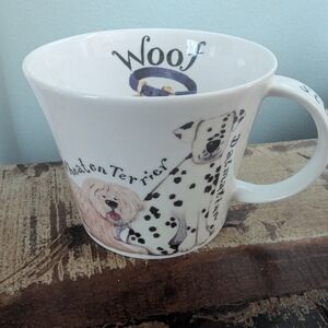 Roy Kirkham “Walkies” Dog Coffee Cup Mug Fine Bone China Shih Tzu Poodle Terrier